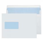 Blake Purely Everyday White Window Self Seal Wallet 162x229mm 90gsm Pack 500 1708