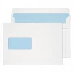 Blake Everyday White Window Self Seal Wallet 162x229mm 90gsm Pack 500 Code 1708 1708