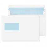 Blake Everyday White Window Self Seal Wallet 162x229mm 90gsm Pack 500 Code 1709 1709