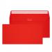 Blake Colour Pillar Box Red Peel & Seal Wallet 114x229mm 120gsm Pack 500 Code 206 206