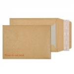 Blake Purely Packaging Manilla Peel & Seal Board Back Pocket 162x114mm 120gsm Pack 250 2112