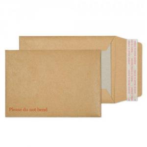 Image of Blake Packaging Manilla Peel & Seal Board Back Pocket 162x114mm