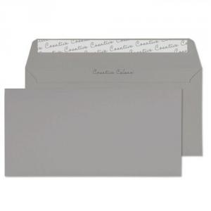 Blake Colour Storm Grey Peel & Seal Wallet 114x229mm 120gsm Pack