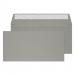 Blake Colour Storm Grey Peel & Seal Wallet 114x229mm 120gsm Pack 500 Code 225 225