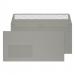 Blake Colour Storm Grey Window Peel & Seal Wallet 114x229mm 120gsm Pack 500 Code 225W 225W