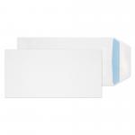 Blake Everyday White Self Seal Pocket 220x110mm 90gsm Pack 1000 Code 23788 23788