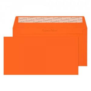 Blake Colour Pumpkin Orange Peel & Seal Wallet 114x229mm 120gsm