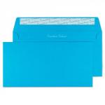 Blake Creative Colour Caribbean Blue Peel & Seal Wallet 114x229mm 120gsm Pack 25 25210