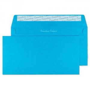 Blake Colour Caribbean Blue Peel & Seal Wallet 114x229mm 120gsm