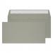 Blake Colour Storm Grey Peel & Seal Wallet 114x229mm 120gsm Pack 25 Code 25225 25225