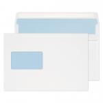 Blake Everyday White Window Self Seal Wallet 162x238mm 90gsm Pack 500 Code 2802CBC 2802CBC