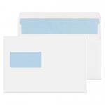 Blake Everyday White Window Self Seal Wallet 162x238mm 90gsm Pack 500 Code 2809 2809