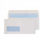 Blake Purely Everyday White Window Gummed Wallet 102x216mm 80gsm Pack 1000 2901BRE