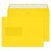 Blake Colour Banana Yellow Window Peel & Seal Wallet 162x229mm 120gsm Pack 500 Code 303W 303W