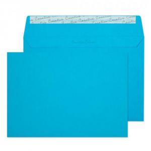 Image of Blake Colour Caribbean Blue Peel & Seal Wallet 162x229mm 120gsm