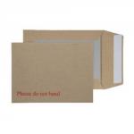 Blake Purely Packaging Manilla Peel & Seal Board Back Pocket 190x140mm 115gsm Pack 125 3112