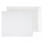 Blake Packaging White Peel & Seal Board Back Pocket 394x318mm 120gsm Pack 125 Code 3200 3200