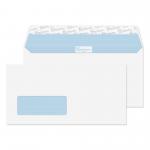 Blake Premium Office Ultra White Wove Window Peel & Seal Wallet 110x220mm 120gsm Pack 500 Code 32216 32216