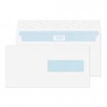 Blake Premium Office Ultra White Wove Window Peel & Seal Wallet 110x220mm 120gsm Pack 500 Code 32276SE 32276SE