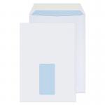 Blake Everyday Ultra White Window Peel & Seal Pocket 229x162mm 120gsm Pack 500 Code 33084 33084