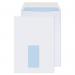 Blake Everyday Ultra White Window Peel & Seal Pocket 229x162mm 120gsm Pack 500 Code 33084 33084