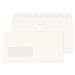 The photo shows a set of Blake Miscellaneous Sized Envelopes. They are made with premium business high white wove paper, with a convenient window and easy peel & seal closure. Each envelope measures 110x220mm and has a weight of 120gsm. The pack contains 500 envelopes.