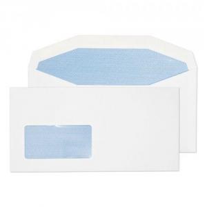 Blake Everyday White Window Gummed Mailer 114x229mm 90gsm Pack 1000