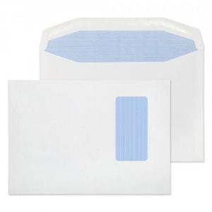 Blake Everyday White Window Gummed Mailer 162x235mm 90gsm Pack 500
