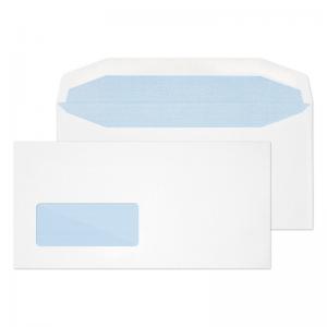 Blake Everyday White Window Gummed Mailer 114x235mm 90gsm Pack 1000
