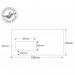 Blake Everyday White Window Gummed Mailer 114x235mm 90gsm Pack 1000 Code 3909 3909