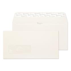 Blake Premium Business High White Laid Window Peel & Seal Wallet 110x220mm 120gsm Pack 25 Code 39264 39264