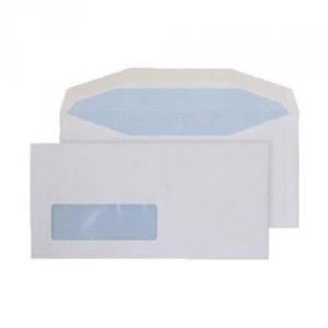 Blake Everyday White Window Gummed Mailer 114x235mm 90gsm Pack 1000