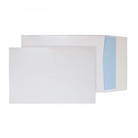 Blake Packaging White Peel & Seal Gusset Pocket 352x250mm 140gsm Pack 125 Code 41060 41060