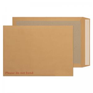 Blake Packaging Manilla Peel & Seal Board Back Pocket 450x324mm