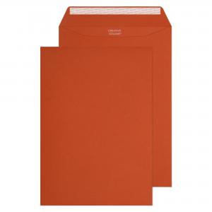 Blake Colour Marmalade Orange Peel & Seal Pocket 324x229mm 120gsm