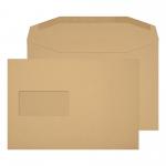 Blake Everyday Manilla Window Gummed Mailer 162x235mm 80gsm Pack 500 Code 4406 4406