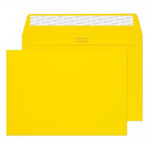Blake Colour Banana Yellow Peel & Seal Wallet 162x229mm 120gsm