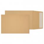 Blake Packaging Manilla Peel & Seal Gusset Pocket 254x178mm 120gsm Pack 125 Code 4810 4810