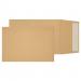 Blake Packaging Manilla Peel & Seal Gusset Pocket 254x178mm 120gsm Pack 125 Code 4810 4810