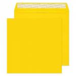 Blake Creative Colour Banana Yellow Peel & Seal Square Wallet 220x220mm 120gsm Pack 250 503