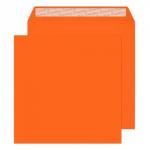 Blake Creative Colour Pumpkin Orange Peel & Seal Square Wallet 220x220mm 120gsm Pack 250 505