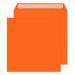 Blake Colour Pumpkin Orange Peel & Seal Square Wallet 220x220mm 120gsm Pack 250 Code 505 505