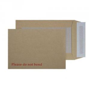 Image of Blake Packaging Manilla Peel & Seal Board Back Pocket 229x162mm