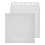 Blake Senses Translucent White Peel & Seal Square Wallet 220x220mm 100gsm Pack 250 Code 515 515