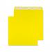 Blake Colour Banana Yellow Peel & Seal Square Wallet 160x160mm 120gsm Pack 500 Code 603 603