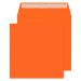 Blake Colour Pumpkin Orange Peel & Seal Square Wallet 160x160mm 120gsm Pack 500 Code 605 605