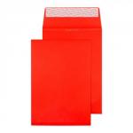 Blake Creative Colour Pillar Box Red Peel & Seal Gusset Pocket 229x162x25mm 140gsm Pack 125 6060