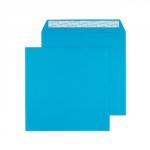 Blake Creative Colour Caribbean Blue Peel & Seal Square Wallet 160x160mm 120gsm Pack 500 610