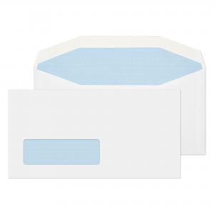 Blake Everyday White Window Gummed Mailer 121x235mm 90gsm Pack 1000