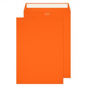 Blake Colour Pumpkin Orange Peel & Seal Pocket 324x229mm 120gsm